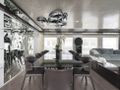 ENTOURAGE Admiral 47m Luxury Superyacht Dining Table