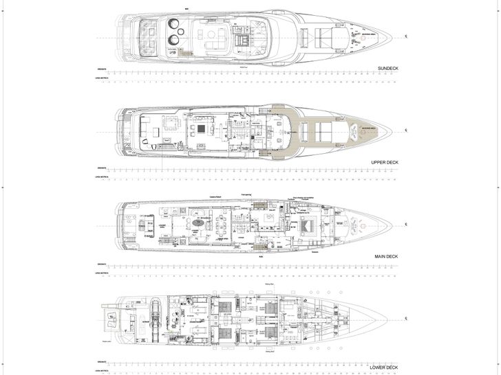 ENTOURAGE Admiral 47m Luxury Superyacht 