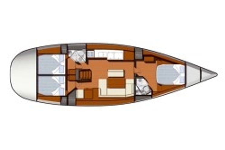 Charter Yacht Sun Odyssey 49i - 4 Cabins - Portisco - Sardinia