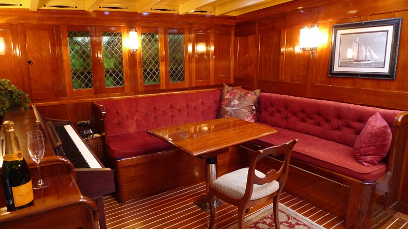 Charter Yacht EROS - 35m Staystill Schooner - 4 Cabins - New England - Newport,RI - Caribbean - BVIs