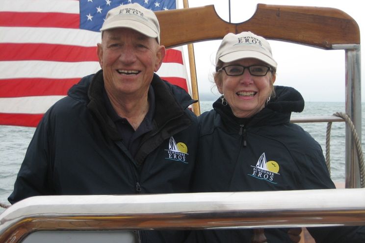 Charter Yacht EROS - 35m Staystill Schooner - 4 Cabins - New England - Newport,RI - Caribbean - BVIs