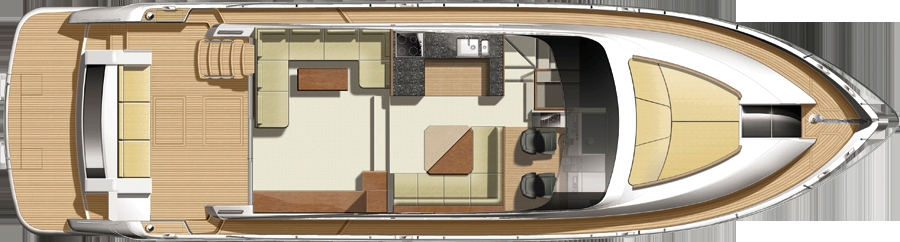 Charter Yacht Fairline Squadron 58 - 3 Cabins - Alcudia - Mallorca