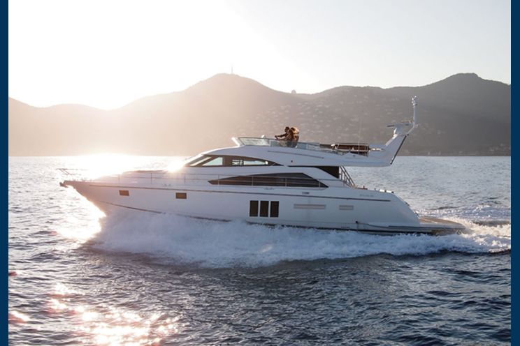 Charter Yacht Fairline Squadron 62 GT - 3 Cabins - Cannes - Golfe Juan - Antibes - France