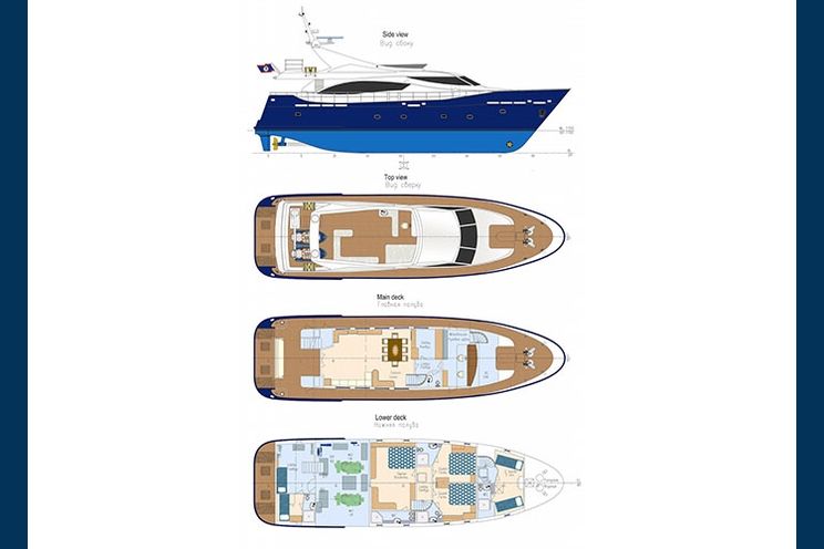 Charter Yacht FANTOM - 3 Cabins - Maldives,Indian Ocean
