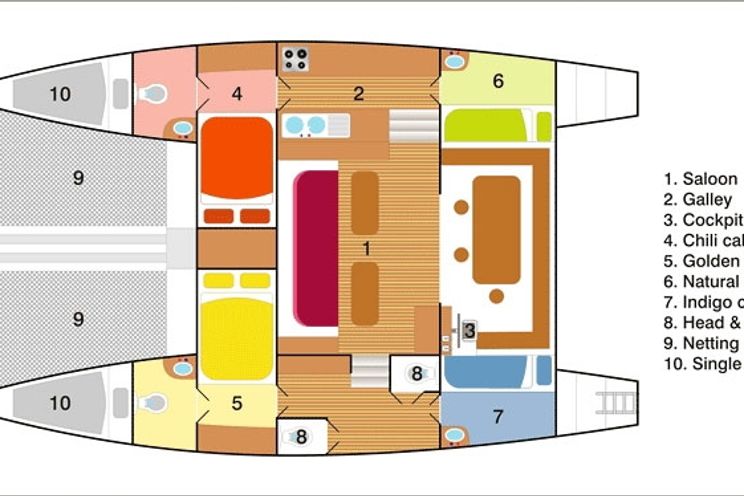 Charter Yacht Faraway 48 - 4 Cabins - Phuket,Thailand