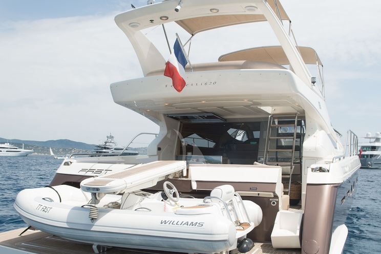 Charter Yacht FAST - Ferretti 620 - St Tropez - Cogolin - Port Grimaud - St Maxime