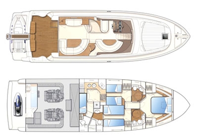 Charter Yacht ELEVEN - Ferretti 55 - 3 Cabins - Italy - Sardinia - Porto Cervo - Cagliari - Cannigione
