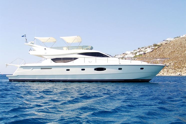 Charter Yacht Ferretti 550 Flybridge - Day Charter Yacht - Mykonos