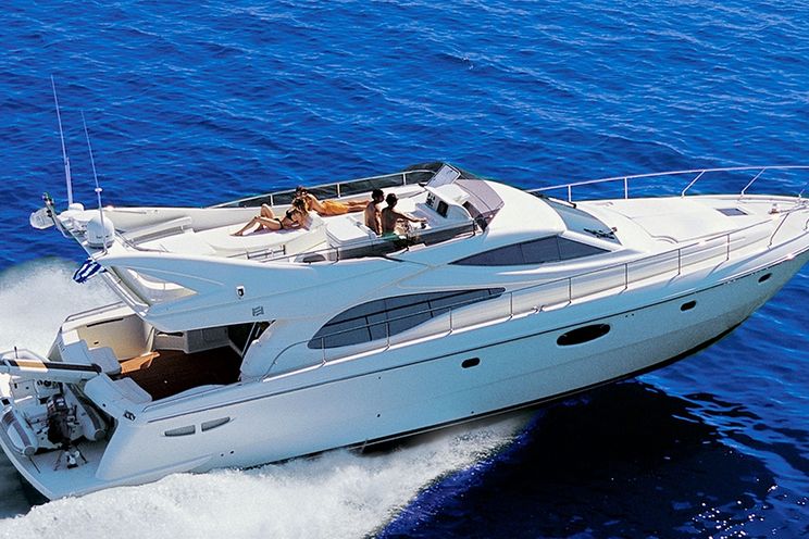 Charter Yacht Ferretti 590 - 3 Cabins - Mykonos