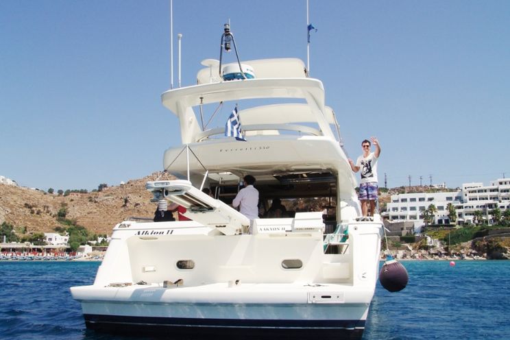 Charter Yacht Ferretti 550 Flybridge - Day Charter Yacht - Mykonos