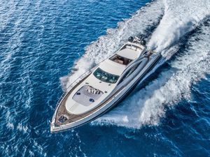 FIVE STARS - Mangusta(Overmarine)92` - 5 Cabins - Ibiza - Formentera - Palma - Barcelona