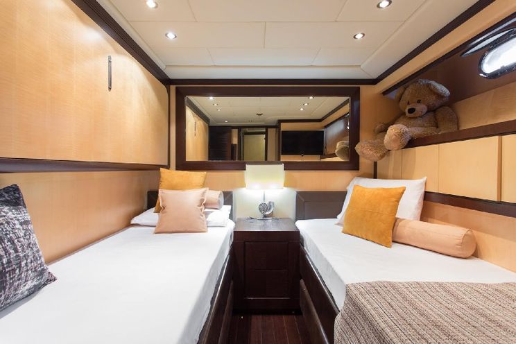 Charter Yacht FIVE STARS - Mangusta(Overmarine)92` - 5 Cabins - Ibiza - Formentera - Palma - Barcelona