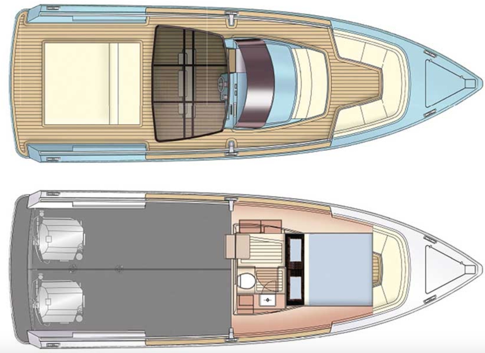 Charter Yacht Fjord 36 Open - 3 Cabins - Kastela - Split - Trogir