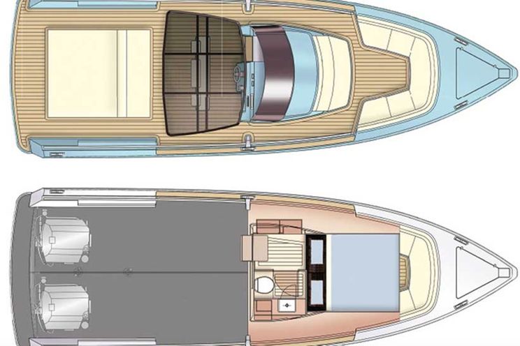 Charter Yacht Fjord 36 Open - 3 Cabins - Kastela - Split - Trogir