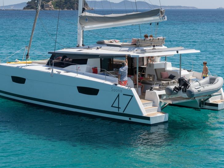 Fountaine Pajot Saona 47 forward View