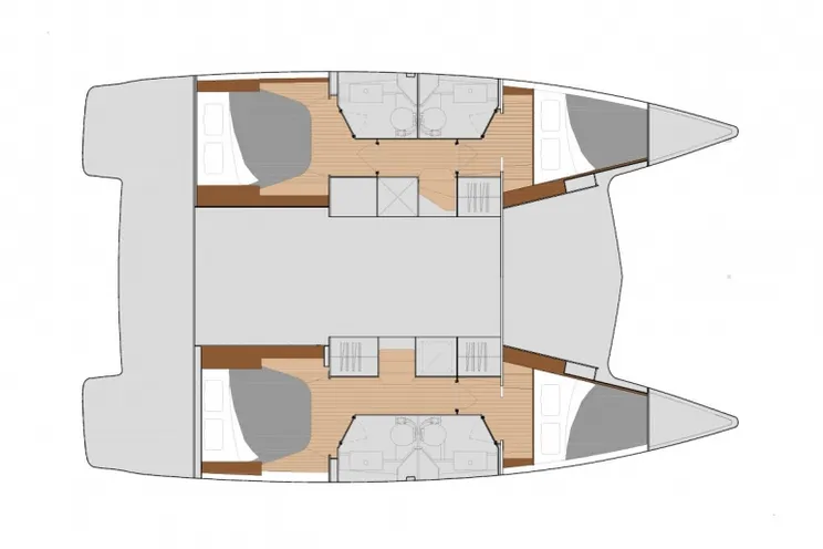 Charter Yacht Fountaine Pajot Lucia 40 - 4 Cabins - Ajaccio - Corsica - French Riviera