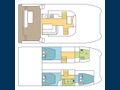 Fountaine Pajot MY 37 Layout