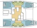 Fountaine Pajot Astrea 42 Layout Fountaine Pajot Astrea 42 Layout