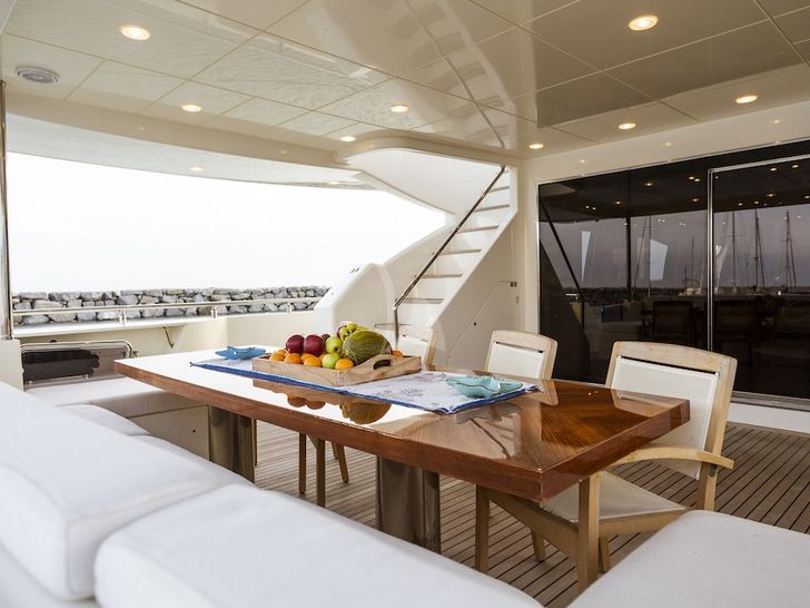 GRACE - Aft deck