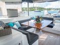 Grace - aft deck dining table