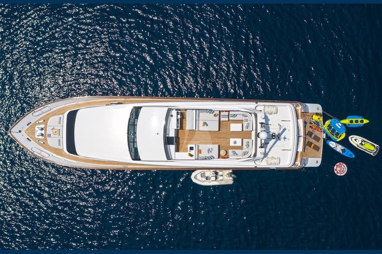 Charter Yacht GRACE - Sanlorenzo 100 - 5 Cabins - Athens - Mykonos - Santorini - Zakynthos