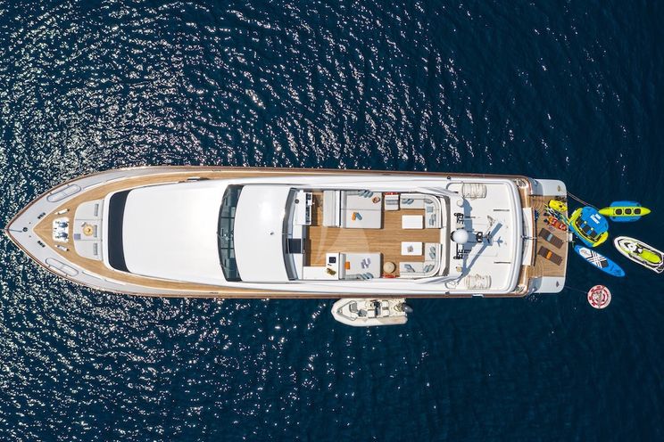 Charter Yacht GRACE - Sanlorenzo 100 - 5 Cabins - Athens - Mykonos - Santorini - Zakynthos