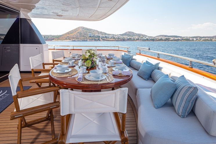 Charter Yacht GRACE - Sanlorenzo 100 - 5 Cabins - Athens - Mykonos - Paros