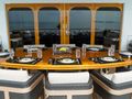 GRAND ILLUSION Palmer Johnson 137 Luxury Superyacht Al Fresco Dining GRAND ILLUSION Palmer Johnson 137 Luxury Superyacht Al Fresco Dining