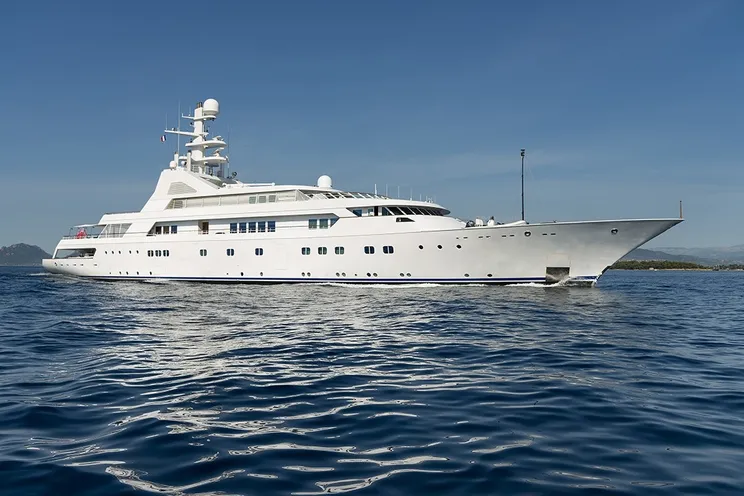 Charter Yacht GRAND OCEAN - Blohm&Voss 80m - 7 Cabins - Croatia - Split - Hvar - Trogir - Bahamas - Nassau - Abacos - Caribbean Leeward - Windward