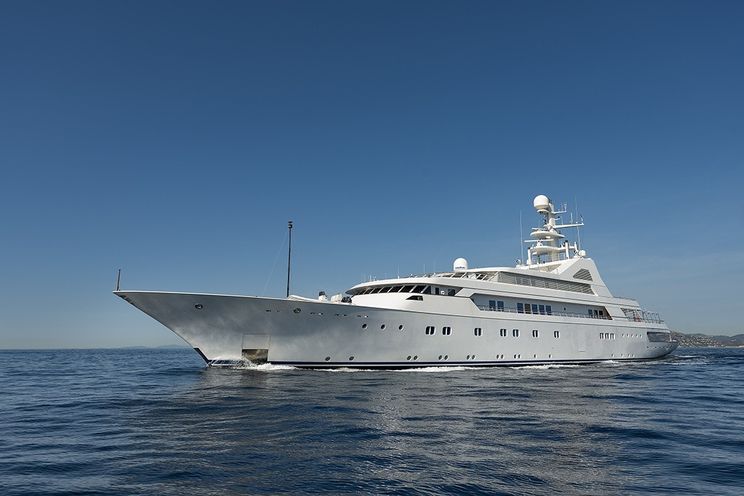 Charter Yacht GRAND OCEAN - Blohm&Voss 80m - 7 Cabins - Croatia - Split - Hvar - Trogir - Bahamas - Nassau - Abacos - Caribbean Leeward - Windward
