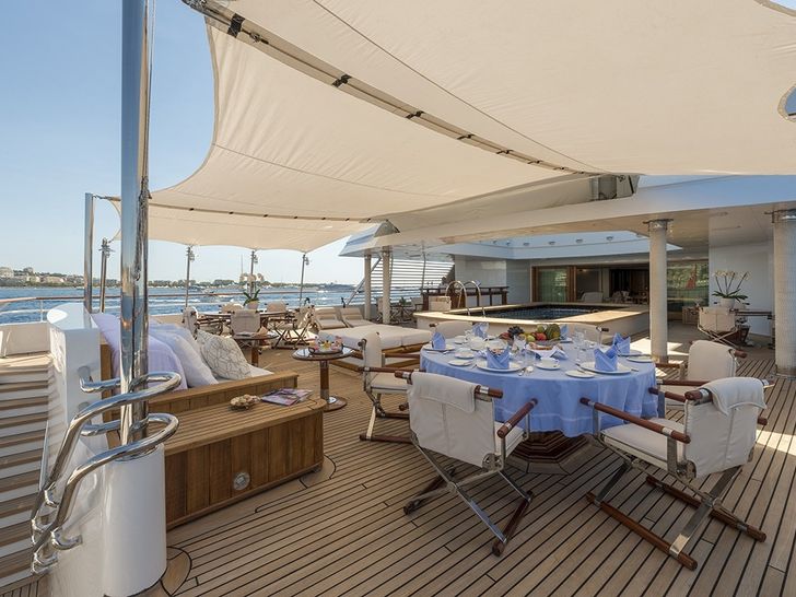 GRAND OCEAN Blohm&Voss 80m Al Fresco Dining GRAND OCEAN Blohm&Voss 80m Al Fresco Dining