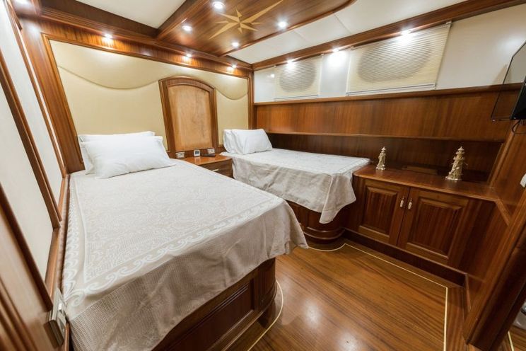 Charter Yacht HALCON DEL MAR - 45m Gulet - 8 Cabins - Athens - Mykonos - Bodrum - Gocek - Turkey