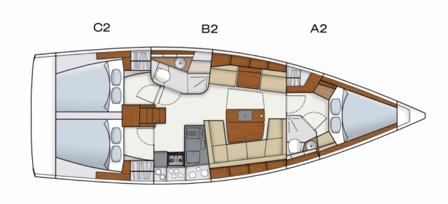 Charter Yacht Hanse 415 - 3 Cabins - Dubrovnik - Kastela - Croatia