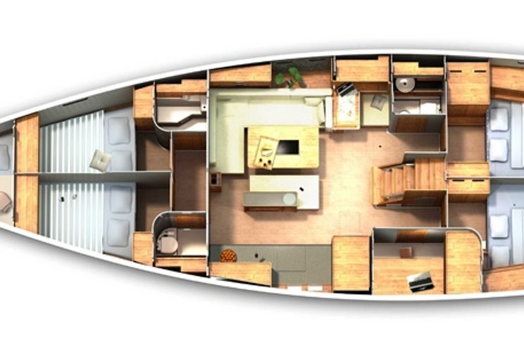 Charter Yacht Hanse 505 - 5 Cabins - Kastela - Croatia