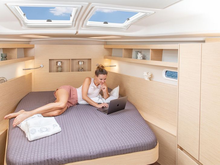 HANSE 458 - master cabin HANSE 458 - master cabin
