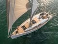HANSE 458 - top aerial shot HANSE 458 - top aerial shot