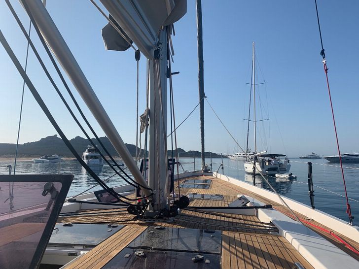 Hanse 575 Deck