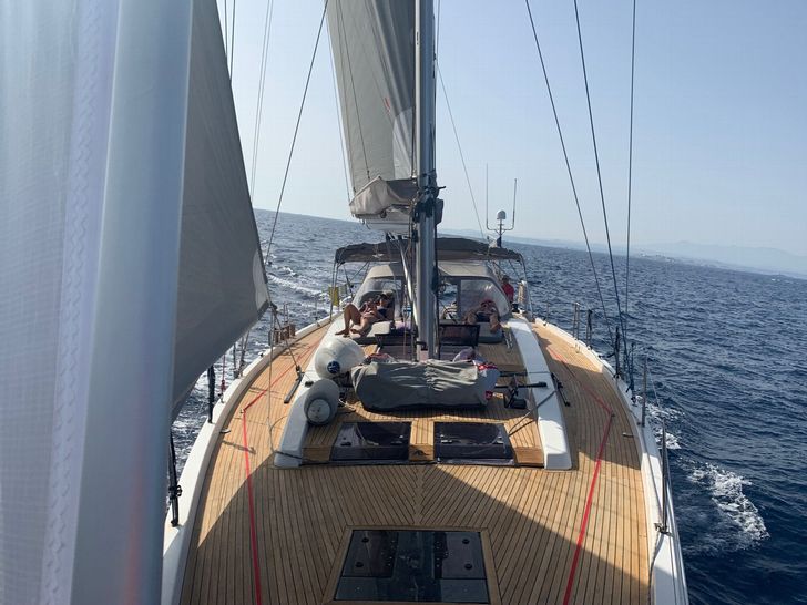 Hanse 575 Deck