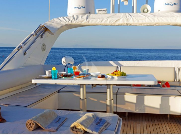 Table on Upper Deck Table on Upper Deck