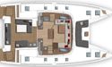 Layout for HAPPY FEET - yacht layout