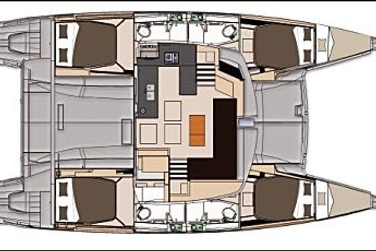 Charter Yacht Fountaine Pajot Helia 44 - 4 Cabins - Tortola,BVI