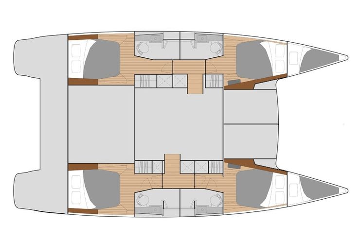 Charter Yacht Fountaine Pajot Helia 44 - 6 Cabins - Mahe,Seychelles