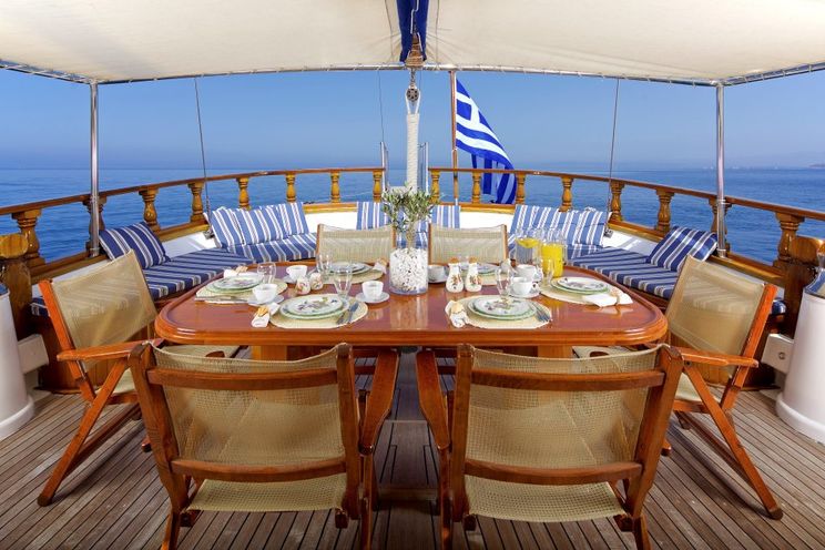 Charter Yacht HERMINA - Custom Build 31m - 5 Cabins - Athens - Mykonos - Paros