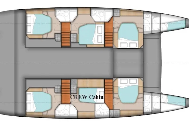 Layout for HIGHJINKS II - yacht layout