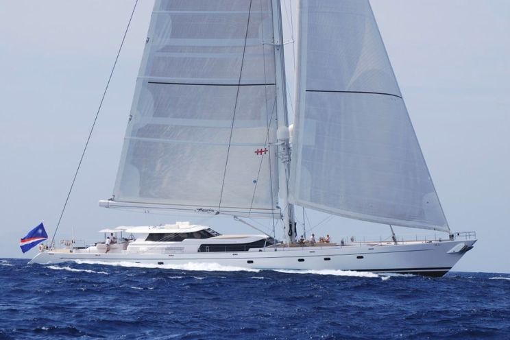 Charter Yacht HYPERION - Royal Huisman 47m - 3 Cabins - Bahamas - Leeward Islands - Windward Islands