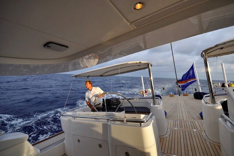 Charter Yacht HYPERION - Royal Huisman 47m - 3 Cabins - Bahamas - Leeward Islands - Windward Islands