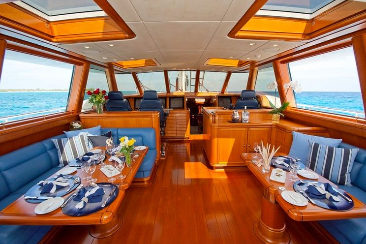 Charter Yacht HYPERION - Royal Huisman 47m - 3 Cabins - Bahamas - Leeward Islands - Windward Islands