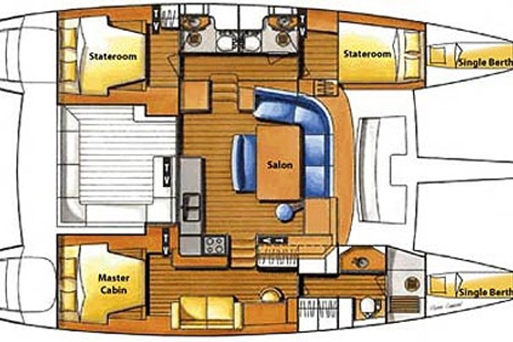 Charter Yacht HYPNAUTIC - Lagoon 44 - 3 Cabins - Virgin Islands - Caribbean