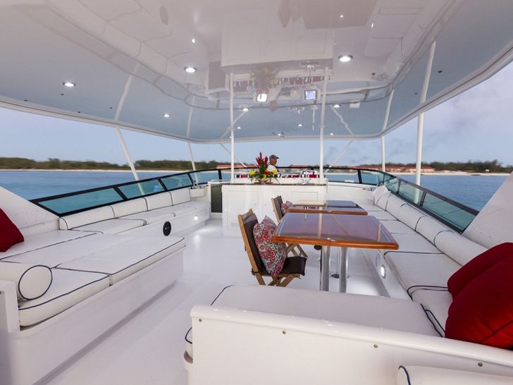IL CAPO Broward Marine 119 fly bridge IL CAPO Broward Marine 119 fly bridge