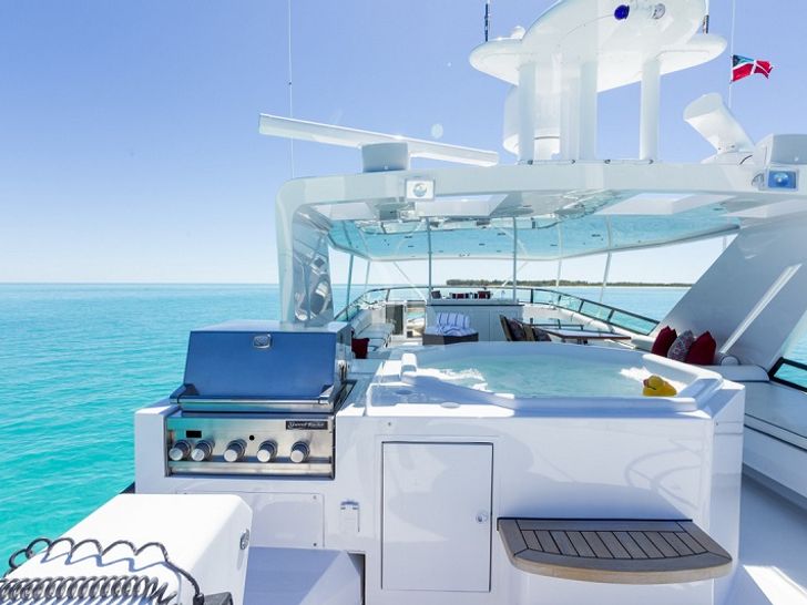 IL CAPO Broward Marine 119 fly bridge IL CAPO Broward Marine 119 fly bridge